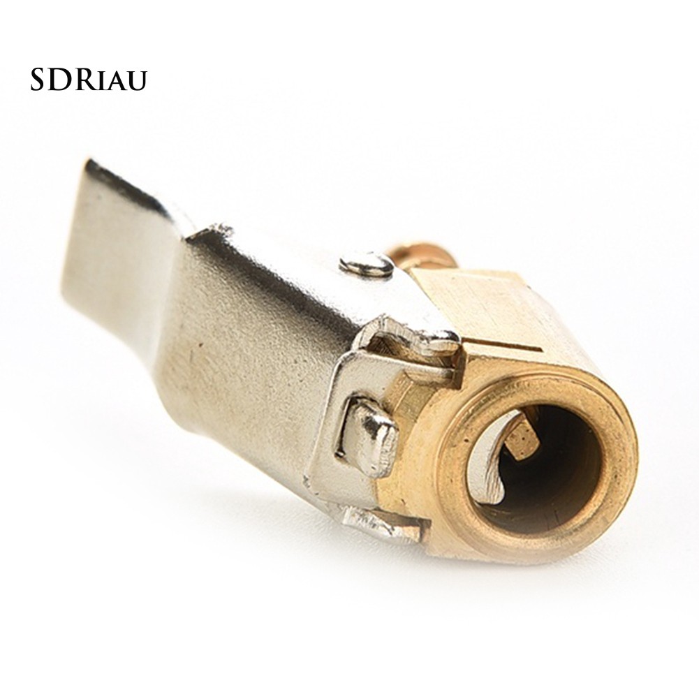 Van bơm lốp xe hơi có kẹp nối ống dẫn khí 6/8mm tiện dụng