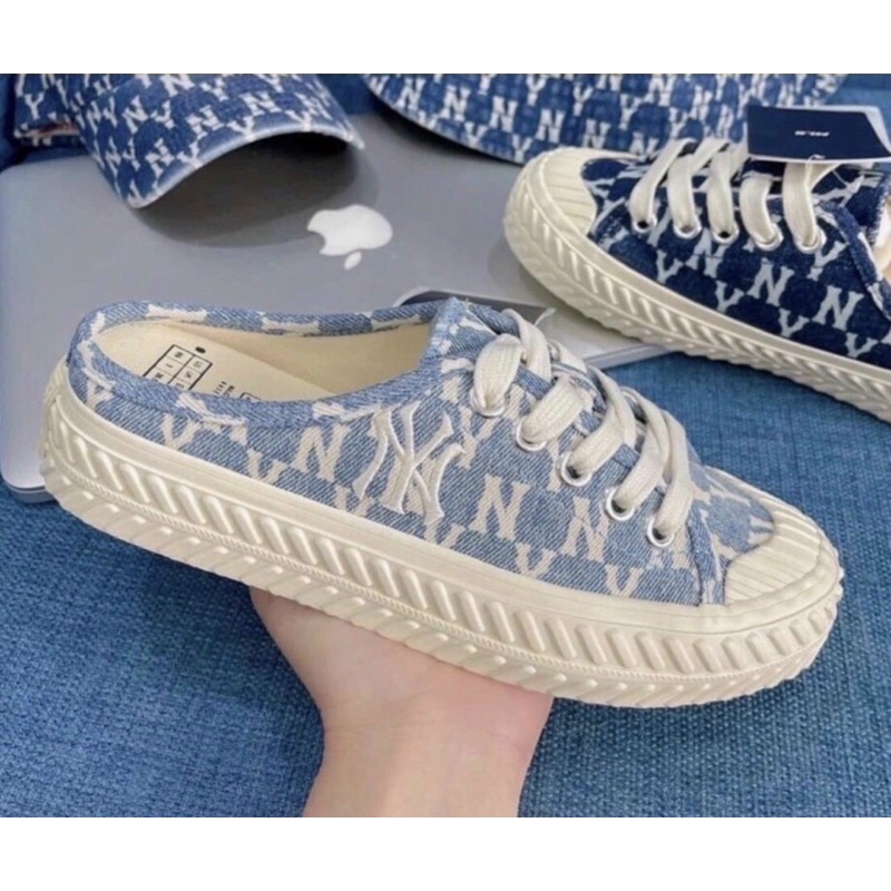 (Form to)Giày SỤC N.Y CHỮ THÊU HÀNG ĐẸP