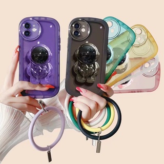 Ốp Điện Thoại TPU Trong Suốt Hình Phi Hành Gia Cho iPhone 13 13pro 13prm iPhone 11 7Plus 8Plus Xr xs 13 12 Pro xs max