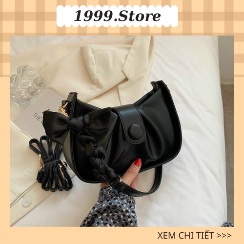 Túi Xách Đeo Vai , Kẹp Nách Thời Trang Nữ Phối Nơ Sang Chảnh Cao Cấp 1999 STORE  TX15