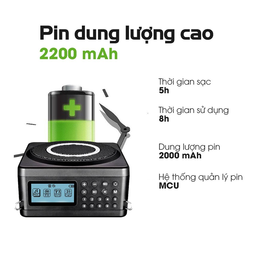 Máy trợ giảng không dây,FM,hướng dẫn viên, Giáo viên, hướng dẫn viên...