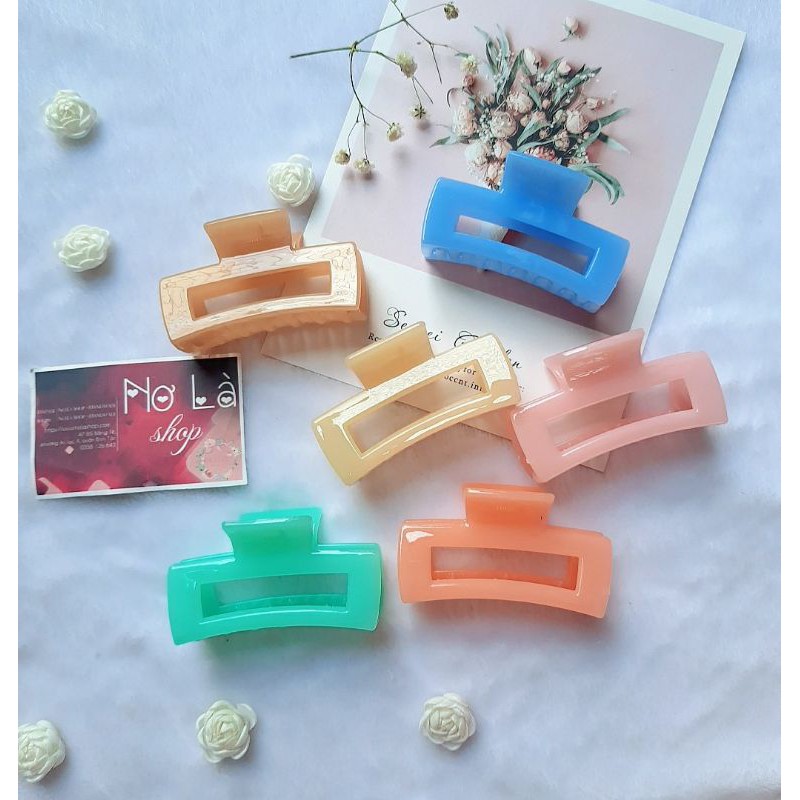 [HÀNG LOẠI 1] Phụ Kiện Kẹp Tóc Càng Cua Hàn Quốc hot trend dễ thương dành cho nữ bằng nhựa acrylic chất liệu bền đẹp