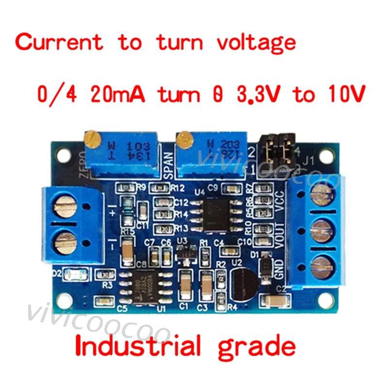 Mô Đun Điều Chỉnh Điện Áp 0 / 4-20ma Sang 0-3.3v 5v 10v