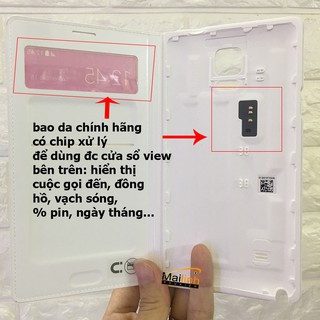 [FREESHIP] Bao da S-View Note 4 mới 100% nguyên hộp