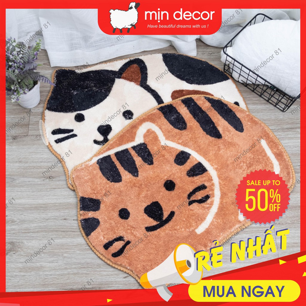 THẢM CHÂN 5D - THẢM NỆM BY MỊN DECOR