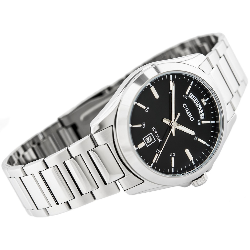 Đồng hồ nam dây kim loại Casio Standard chính hãng Anh Khuê MTP-1370D-1A1VDF (39mm)