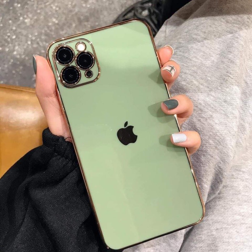 ỐP ĐỘ IPHONE 12 XANH NGỌC