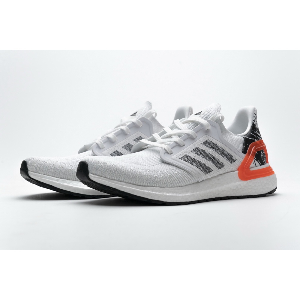 Giày chạy bộ Ultraboost 20 Cloud White and Coral