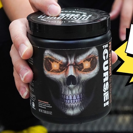 Jnx The Curse - Preworkout giúp tăng sức mạnh, sức bền