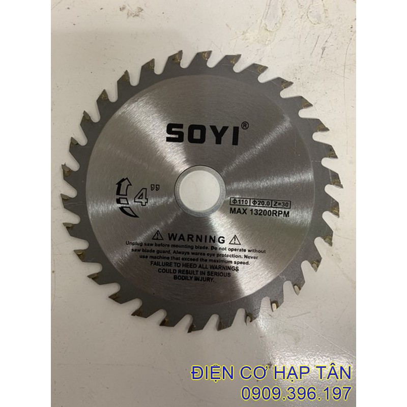 Lưỡi cắt gỗ  SOYI  100, 150, 180mm