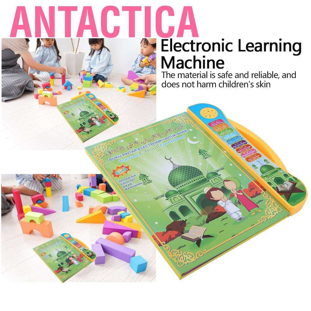 Antactica Electronic Learning Reading Machine eBook for Kids  Early Education Brain Game Thai English Chinese Multi-Language Students