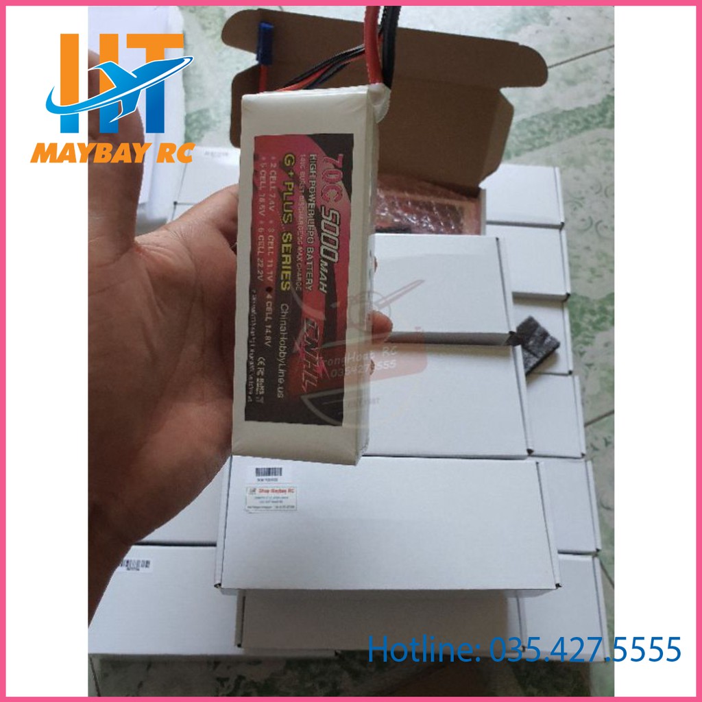 PIN CNHL G+PLUS 5000MAH 3S 4S 6S 70C LIPO BATTERY