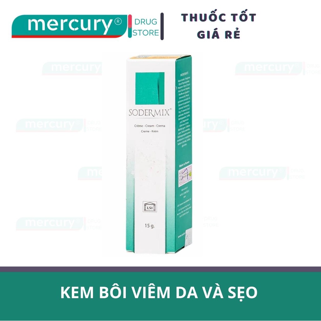 Kem bôi Sodermix 15G
