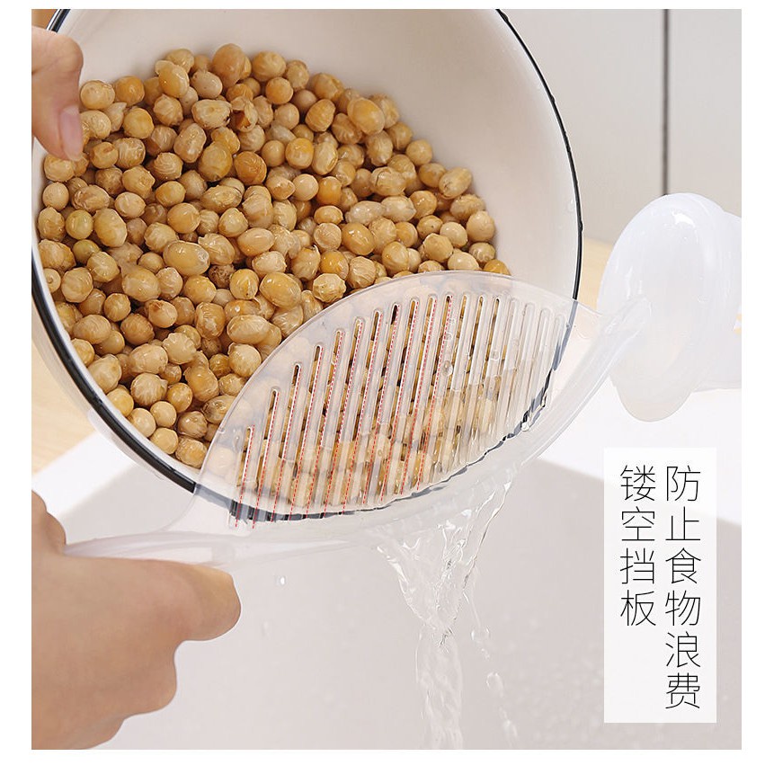 Dụng Cụ Vo Gạo Có Lỗ Chắt Nước Tiện Lợi