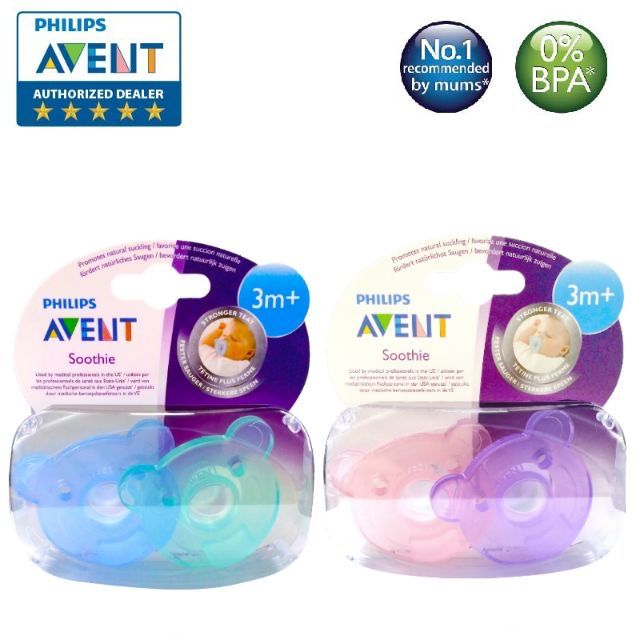 Ty ngậm chống vẩu cho bé0-3- 3 tháng +:Model: SCF194/03