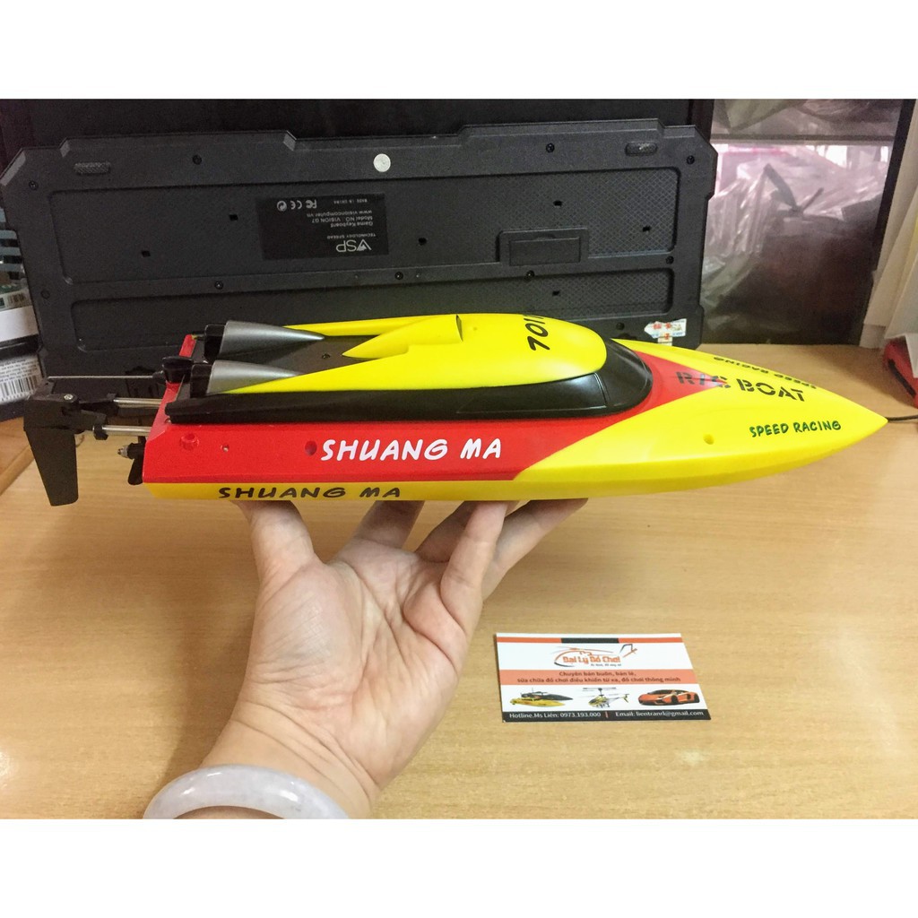 saigontoyvn Tàu thủy tốc độ cao shuang ma 7011 khoảng cách 100-150m NEW