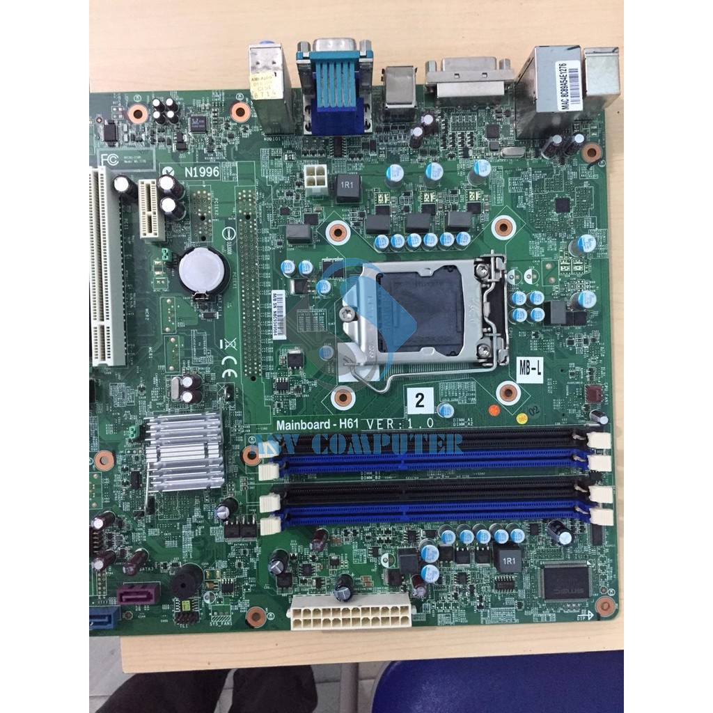 Main H61 Máy Bộ NEC Renew- Có Cổng DVI và USB 3.0