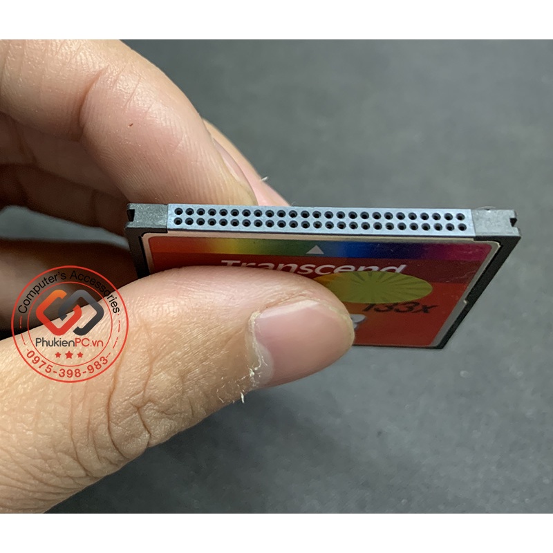 Thẻ nhớ Transcend CF Compact Flash 4GB (133x) cho CNC, PLC, industrial