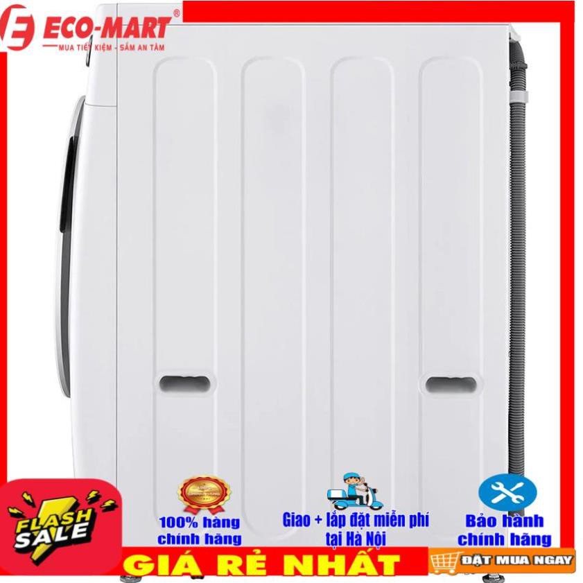 F2515RTGW Máy Giặt/Sấy LG Inverter 15Kg/8Kg F2515RTGW - Công nghệ giặt tiết kiệm TurboWash, Giặt hơi nước