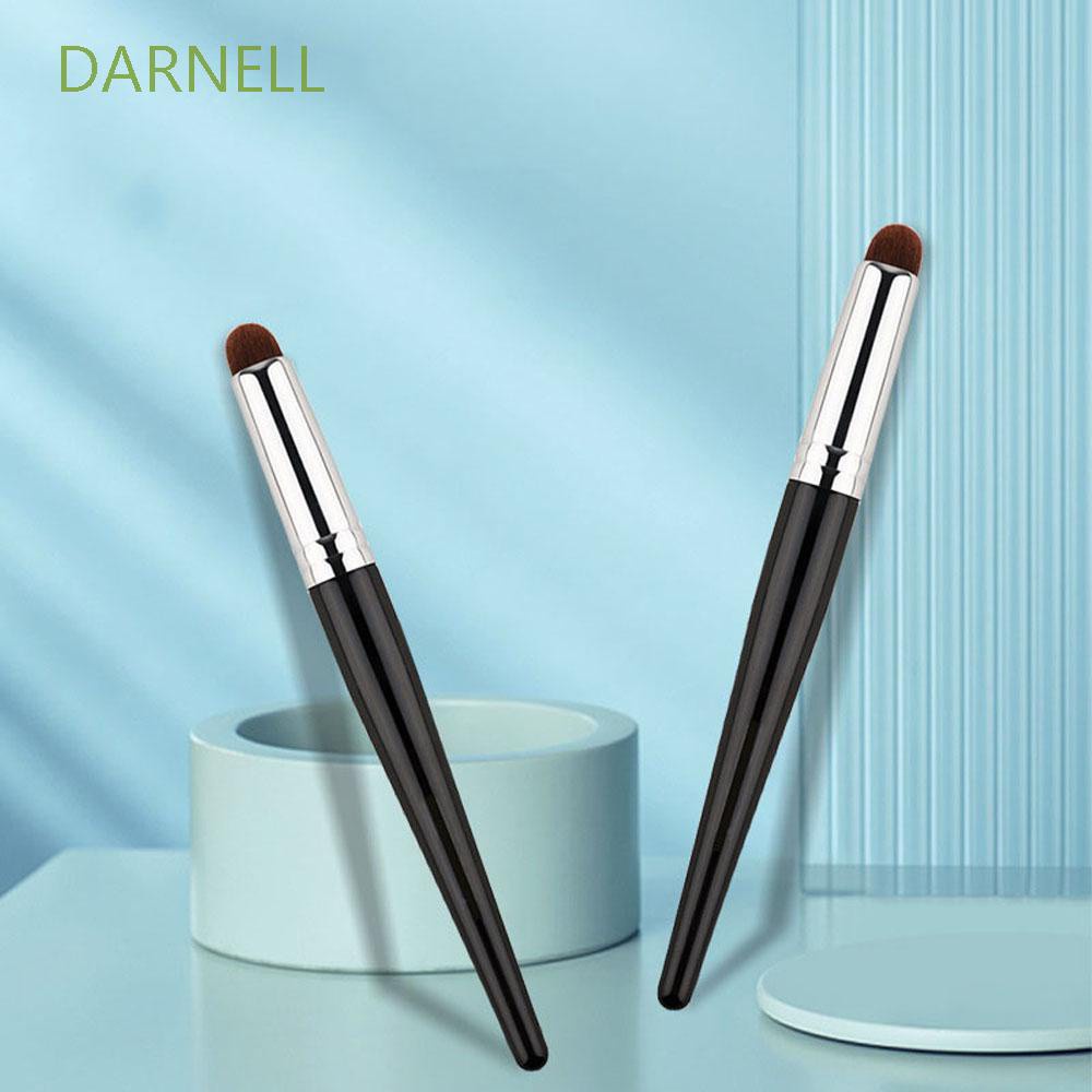 (Hàng Mới Về) Cọ Che Khuyết Điểm Darnell Tay Cầm Bằng Gỗ Đầu Tròn Đa Năng Tiện Dụng