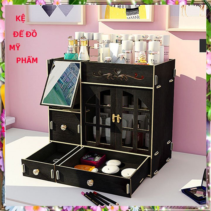 Kệ Đựng Mỹ Phẩm Trang Điểm Kệ Mỹ Phẩm Tiết Kiệm Không Gian - Mỹ Phẩm Trang Điểm