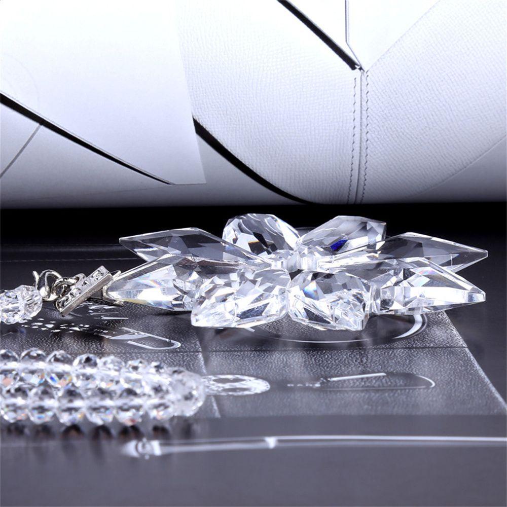 Dây Treo Trang Trí Xe Hơi Trong Suốt Hình Dreamcatcher|Dây Treo Trang Trí Xe Hơi Hình Bông Tuyết Xinh Xắn