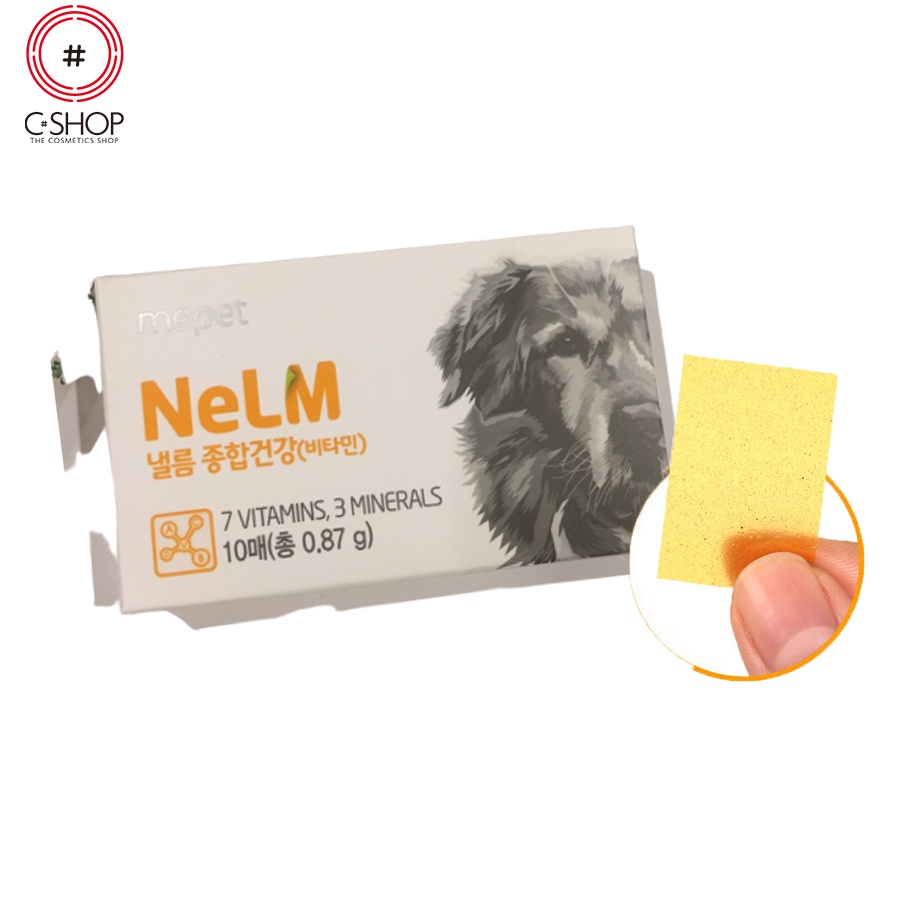 Thức ăn bổ sung vitamin hiệu quả cho thú cưng Mepet NeLM