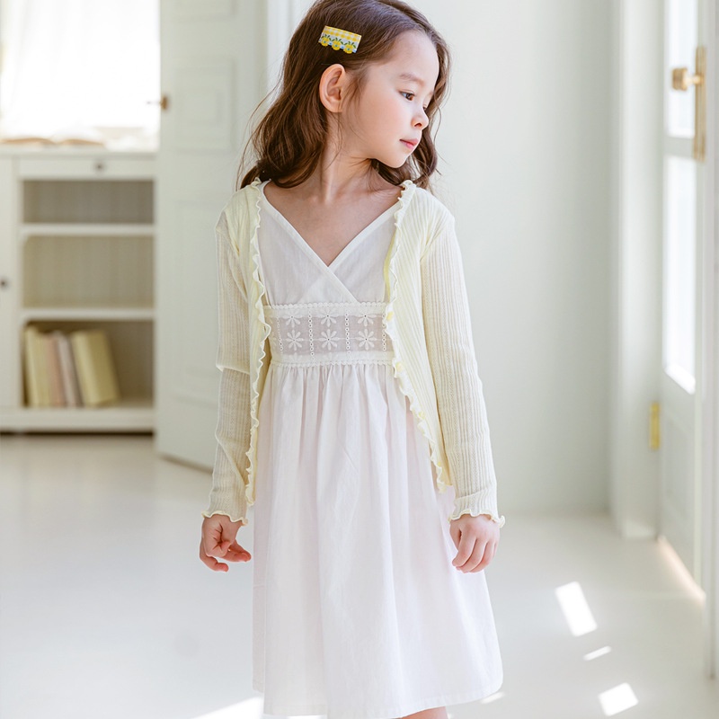 Áo cardigan Bebezoo mỏng cho bé gái BEB2CD102