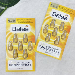Viên nang dưỡng da chống nhăn Balea Q10 Konzentrat- hàng chuẩn đức