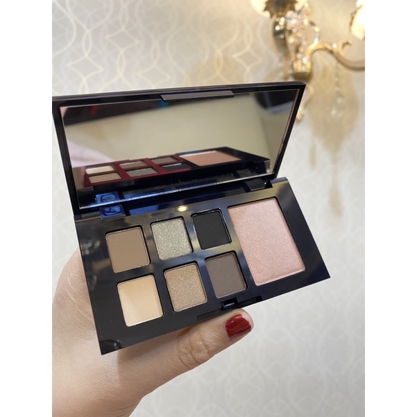 Bảng mắt má tông cam đào Estee Lauder Limited màu cực kỳ đẹp