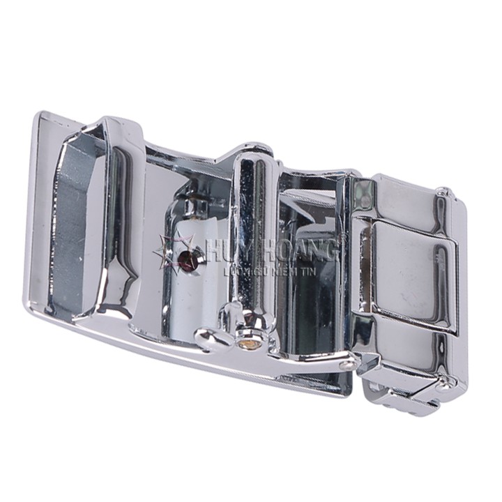 Đầu khóa da cá sấu Huy Hoàng 3,5 phân đầu trắng màu nâu đỏ-HP9212