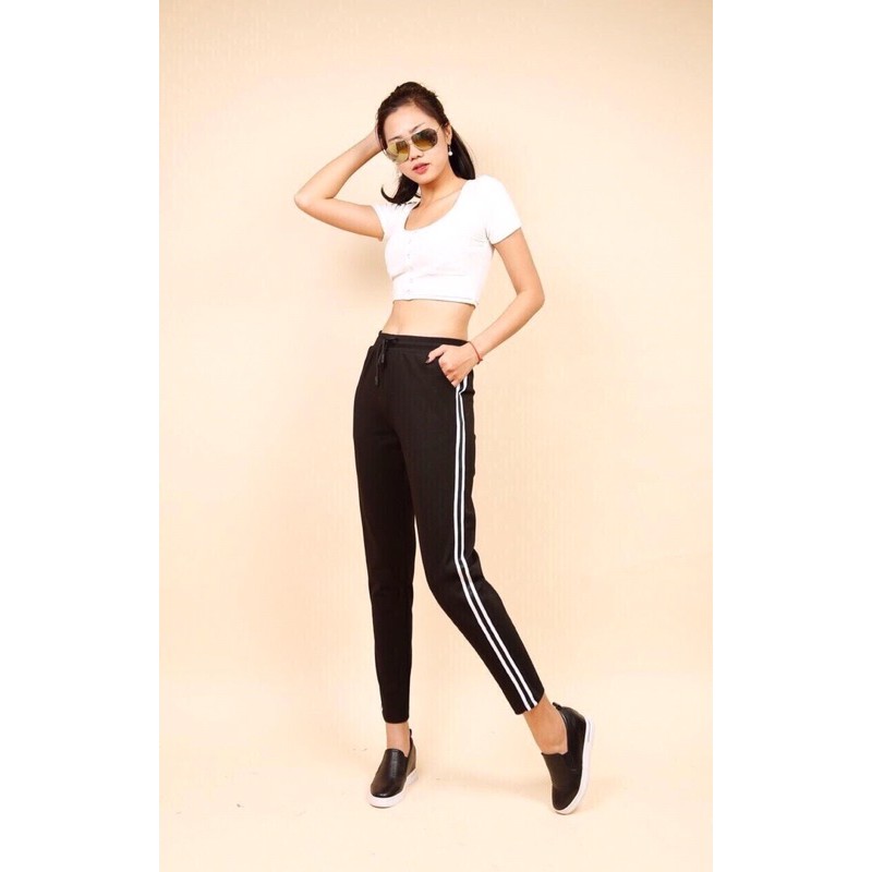 Quần bagyy umi Hàn 2 sọc hít hot