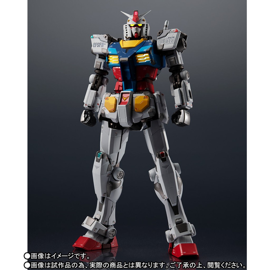 Mô Hình Chogokin RX-78F00 Gundam Factory Yokohama Đồ Chơi Anime Nhật