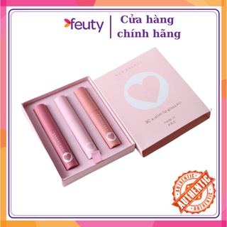 Set Son Kem Lì HER ORANGE 3 CÂY HỘP TRÁI TIM HỒNG / SON HERO RANGE TRÁI TIM