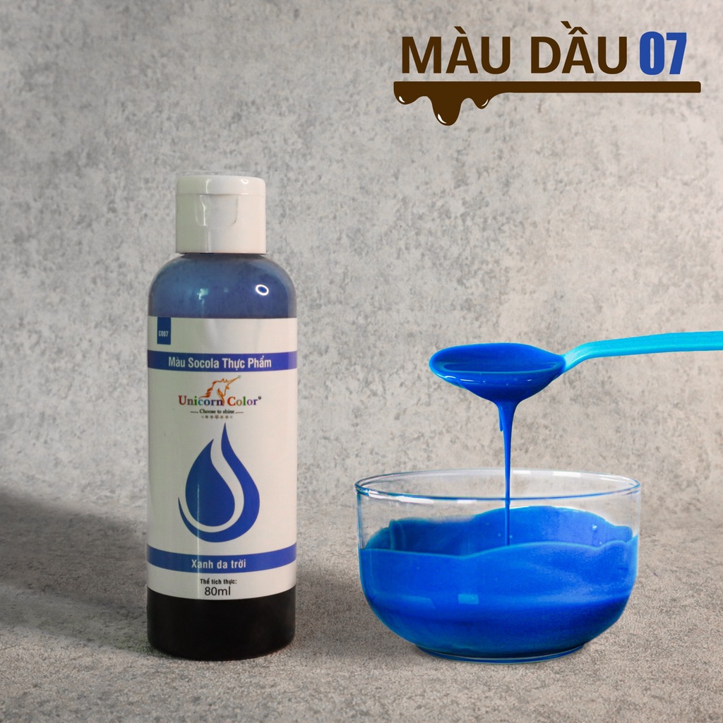 Màu dầu socola làm bánh kem  đồ làm bánh kem sinh nhật