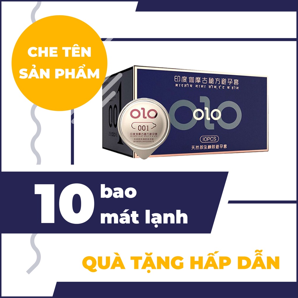 [TẶNG QUÀ] Bao cao su OLO Gamma thăng hoa hơn hẳn,tránh thai an toàn và nhiều gel hơn.