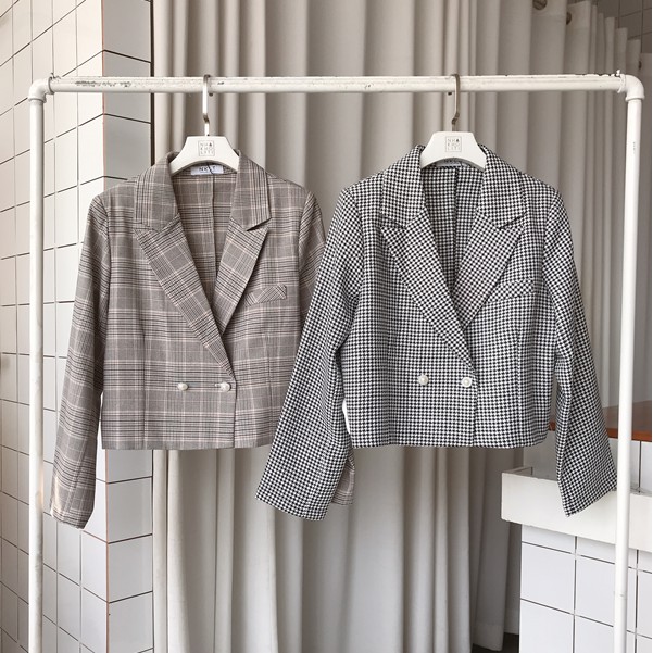 Áo khoác vest nữ crop TK - AKTK036 | BigBuy360 - bigbuy360.vn