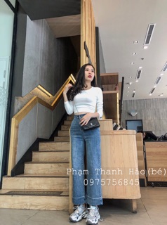 (Ảnh thật) Quần ống suông