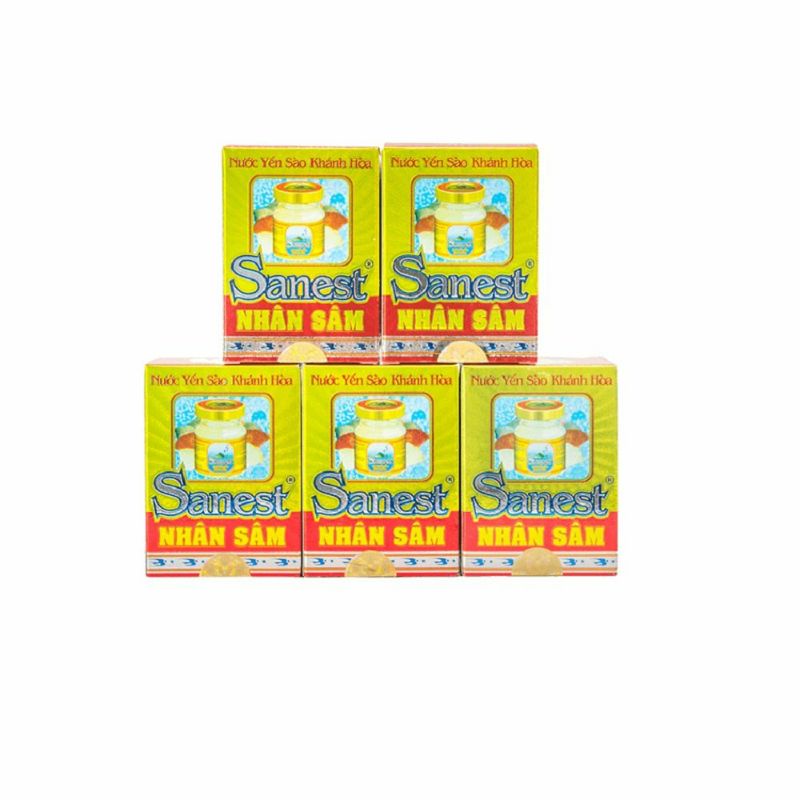 Yến sào Khánh Hòa nhân sâm cao cấp lọ 70ml có đường thượng hạng