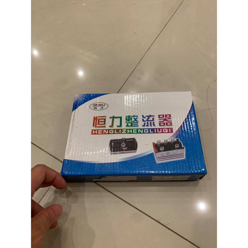 [DIODE] Đi-ốt cầu chỉnh lưu 3 pha 50A 1200V