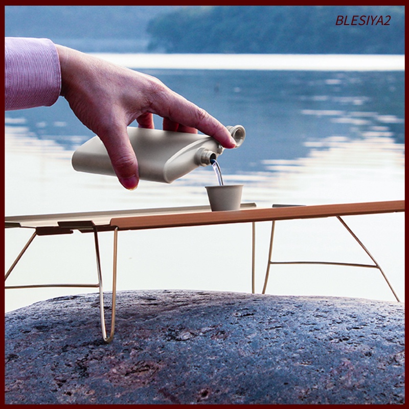 Portable Titanium Hip Flask Liquor Drink Bottle Container Barware 260ml/9 oz