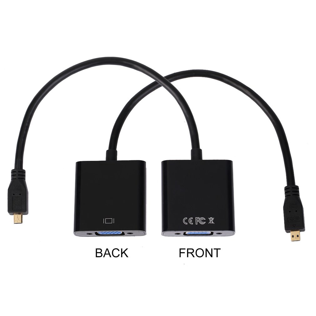 Dây Cáp Chuyển Đổi 1080p micro hdmi Sang vga Cho raspberry pi