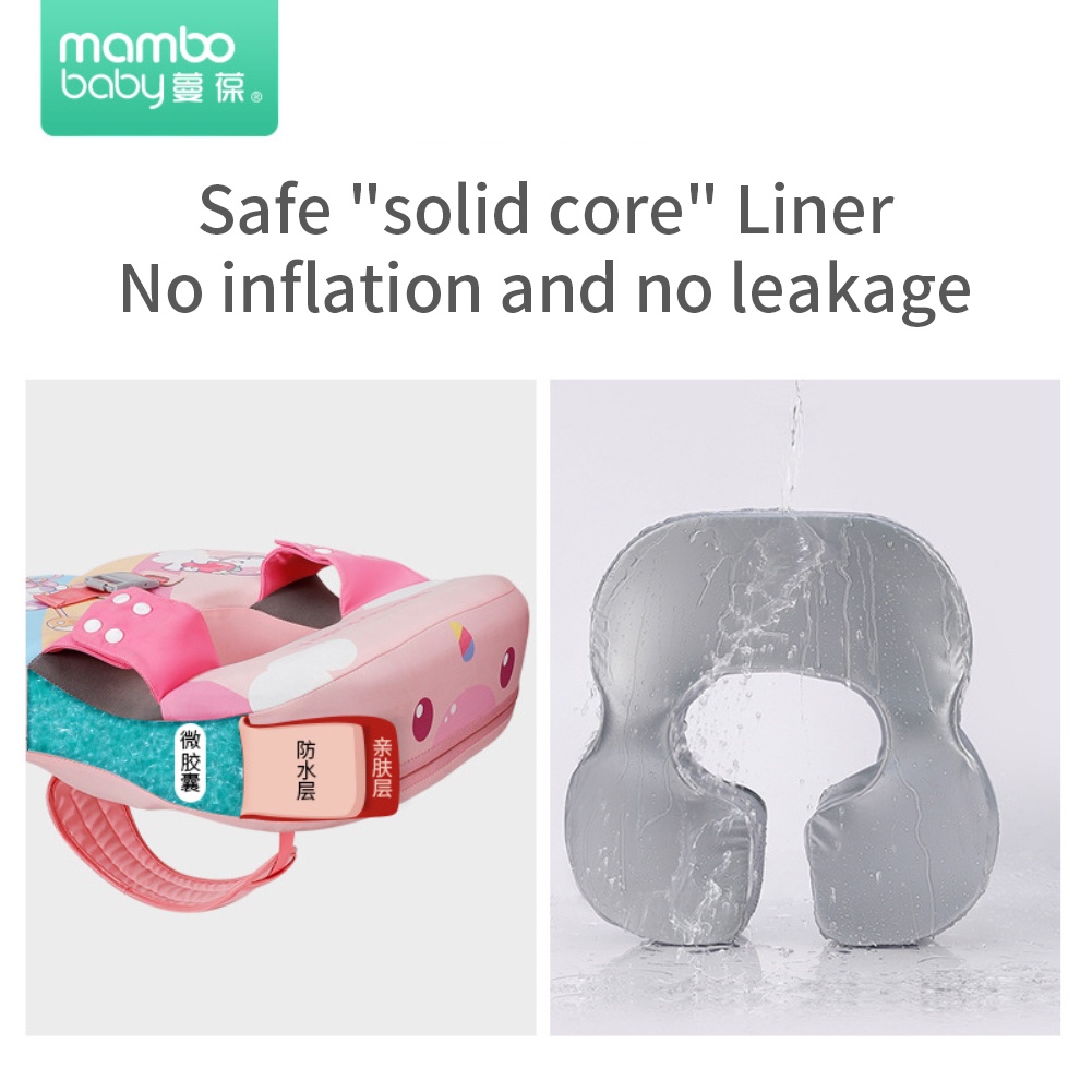 Cá Tuyết Mambobaby Phao Cho Bé Eo Bơi Nhẫn Cho Bé Không Bơm Hơi Phao Bơi Swim Trainer Nằm Bơi Phao Bơi Phụ Kiện đồ Chơi