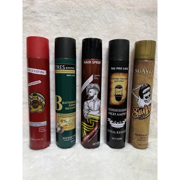 Gôm xịt tóc Hair Pr.ay cho Nam 320ml