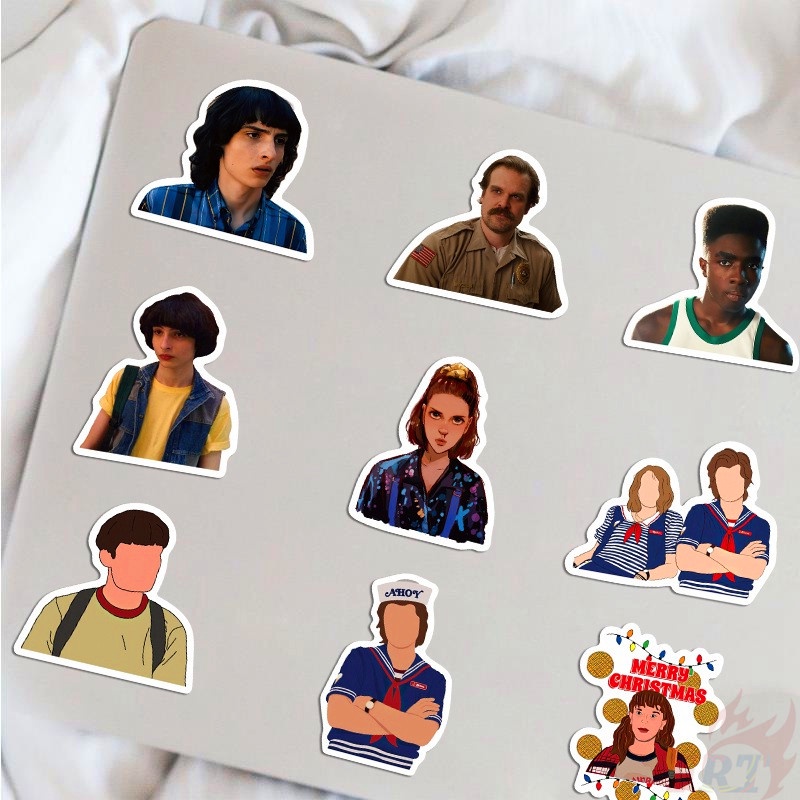 Bộ 50 Cái ❉ Hình Dán Stranger Things Series 09 ❉ Sticker Dán Tường Chống Thấm Nước Thời Trang
