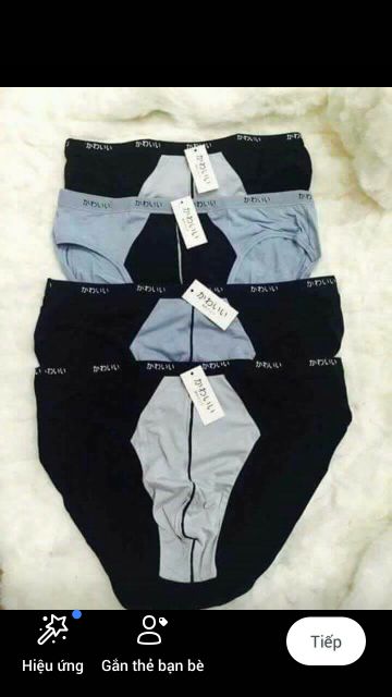 Quần lót nam túi bạc