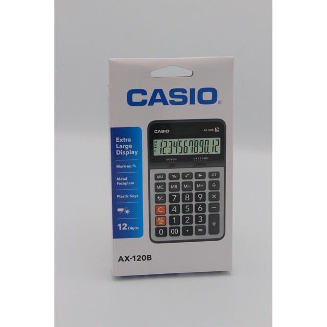 Máy tính Casio AX-120B ( chính hãng bảo hành 7 năm)