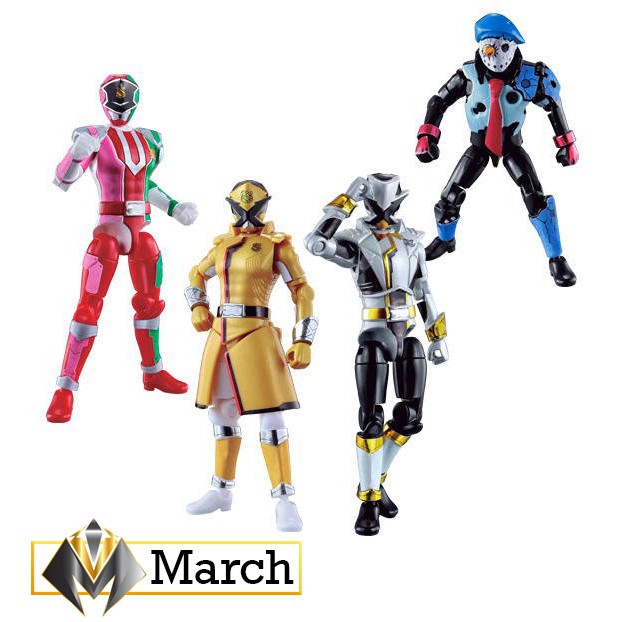 [Mới-có sẵn] Siêu nhân SODO Super Sentai Lupinranger vs Patranger - Lupin X - Patren X - Power Rangers