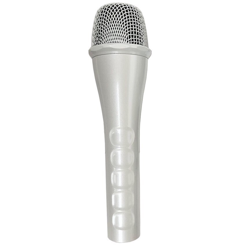 Micro karaoke SENNHEISER 868II-S có dây dẻo silicon độ dài 5m với tay mic màu trắng hộp đựng kim loại sang trọng