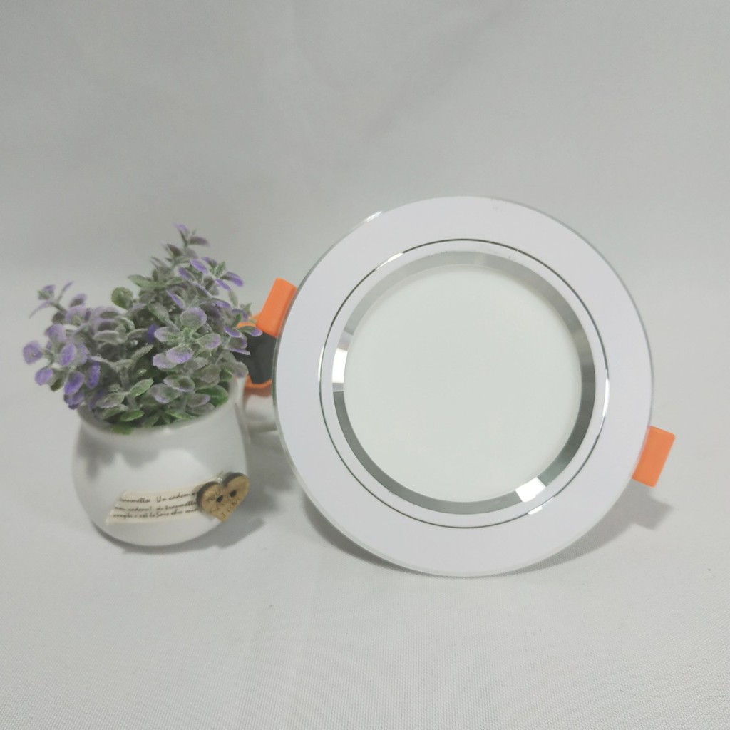 Đèn dowlight âm trần 7w khoét lỗ 90 hiện đại với 3 chế độ ánh sáng